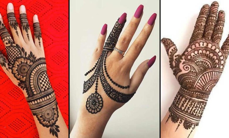 Stylish Mehndi Design : मेहंदी के ये डिज़ाइन हाथों पर खूब जचेंगे,देखे डिज़ाइन