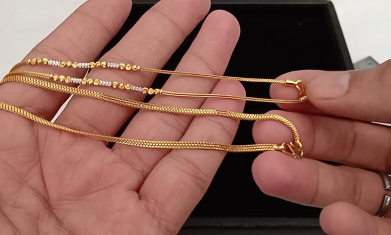 Gold Chain Design : गले की सुंदरता को बढ़ा देगी ये गोल्ड चेन डिज़ाइन,देखे डिज़ाइन