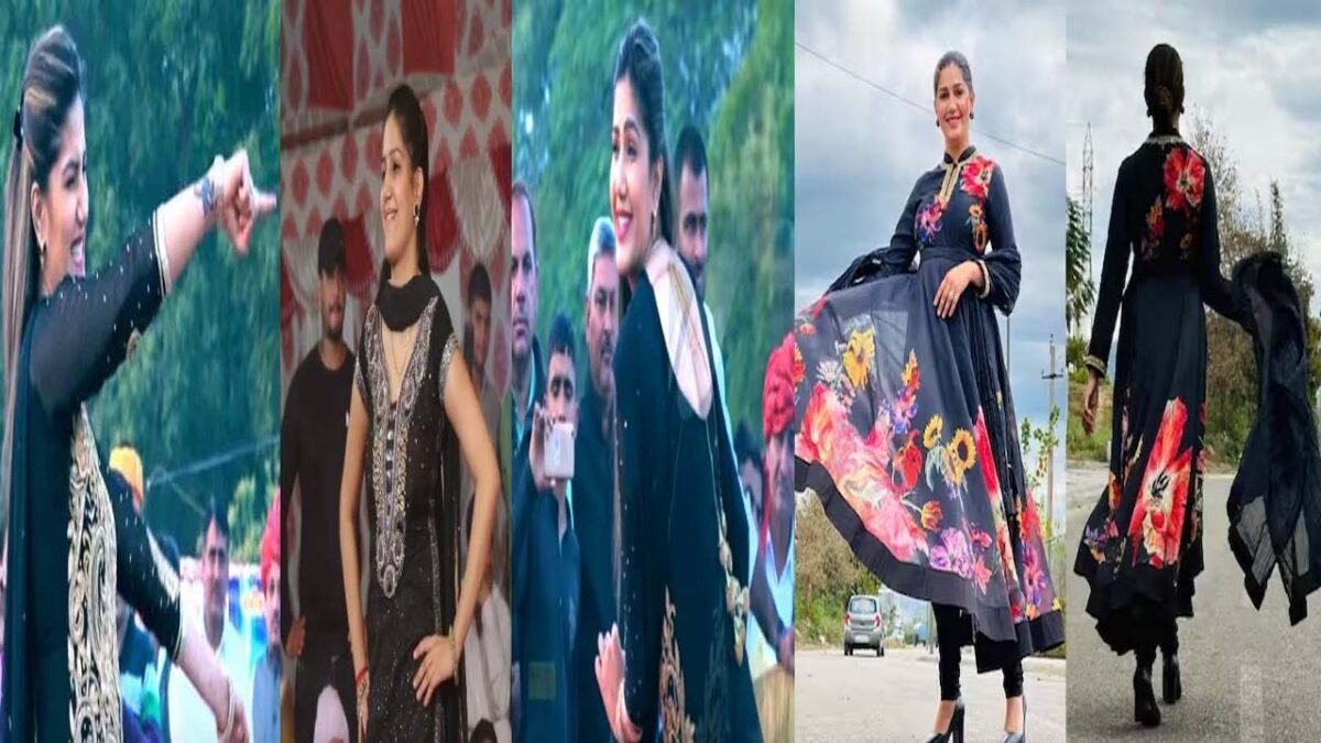 Swapna Chowdhury : हरियाणवी डांसर सपना चौधरी ने ब्लैक सूट में मचाई धूम, हवा में उड़े दुपट्टे ने चुरा लिया फैंस का दिल!