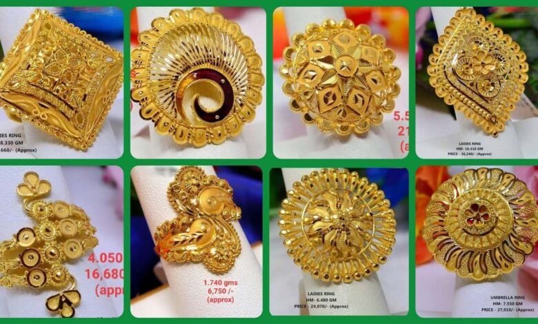 Latest Gold Ring :सोने की अंगूठी के लेटेस्ट डिजाइन देखे ,बहुत ही शानदार डिजाइन
