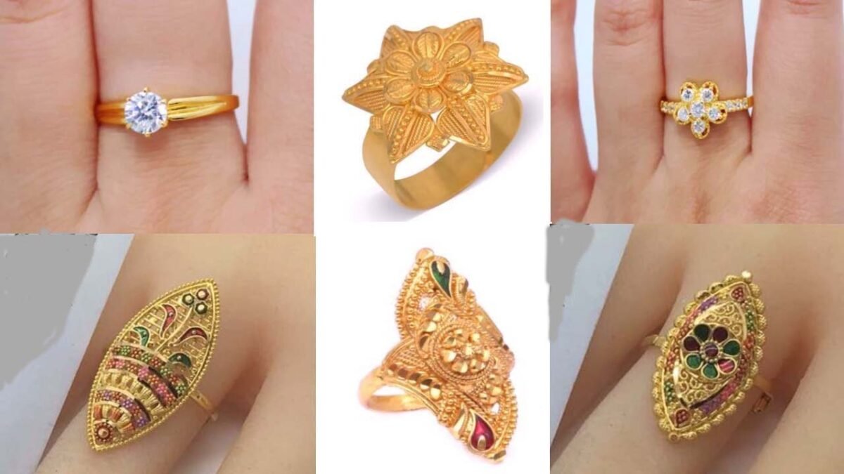 Gold Ring Designs : बेहद खूबसूरत है ये गोल्ड रिंग की न्यू डिज़ाइन