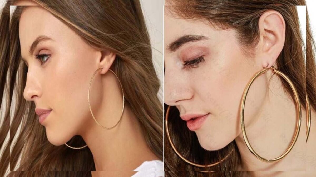 Hoops Earrings Designs : हूप इयररिंग्स को इन टिप्स से करे स्टाइल