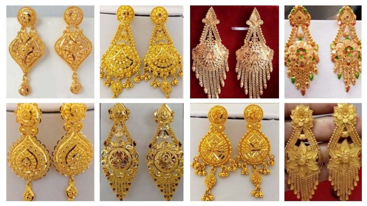 Gold Earrings : गोल्ड इयररिंग्स की ये खूबसूरत डिज़ाइन आपको देंगे परफेक्ट लुक