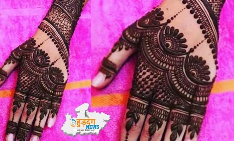 Karwa Chauth Mehndi Designs : करवा चौथ पर अपने हाथों में लगाएं ये खूबसूरत मेहँदी डिज़ाइन