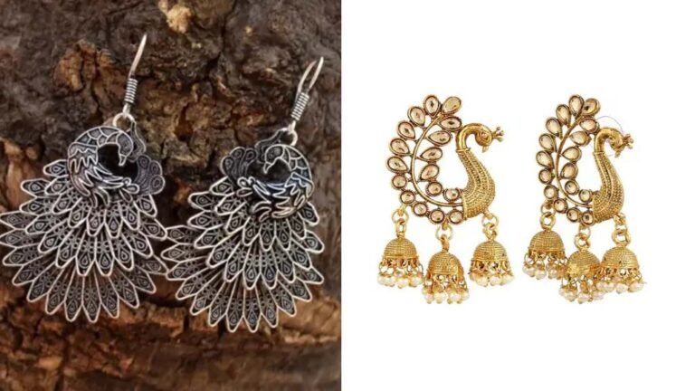 Earrings - गोल चेहरे के लिए देखे खूबसूरत इयररिंग