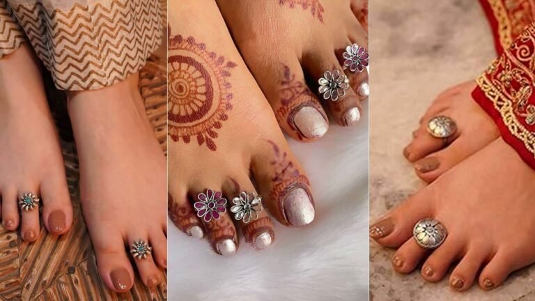 Silver Toe Rings : बहुत अच्छे लगेंगे टो रिंग के ये नए डिजाइन, देखें तस्वीर