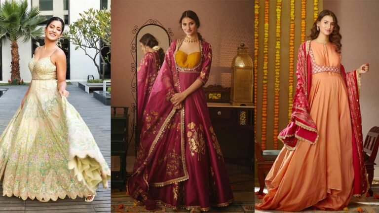 Teej 2024 - हरियाली तीज पर पहनें अनारकली गाउन, दिखें खूबसूरत