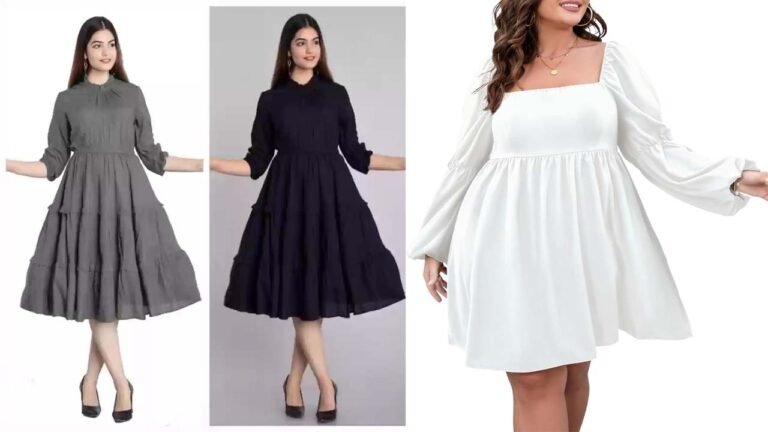 Puff Sleeves Dress : पार्टी वियर में खूबसूरत लुक के लिए पफ स्लीव्स ड्रेस को करें स्टाइल , लेटेस्ट डिज़ाइन देखें