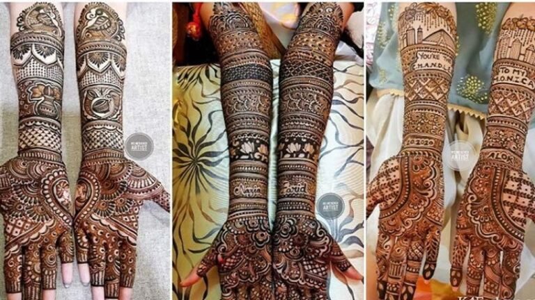 Full Hand Mehndi Designs : हरियाली तीज के मौके पर हाथों पर लगाएं फुल हैंड मेहंदी डिजाइन