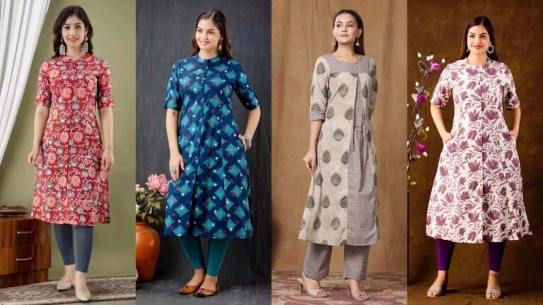 Daily Wear Kurti : डेली वियर के लिए परफेक्ट है ये स्टाइलिश कुर्ती ,देखें डिज़ाइन