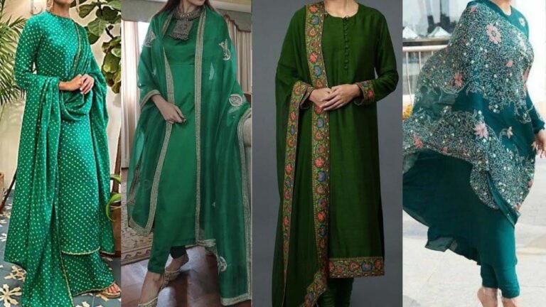 Green Long Kurti Designs : हरियाली तीज पर ट्रेडिशनल लुक पाना चाहती है तो पहनें ग्रीन कलर की लॉन्ग कुर्ती डिज़ाइन