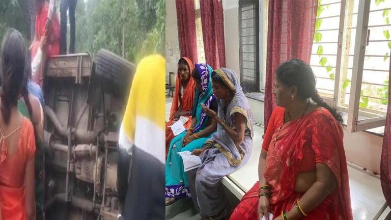 CM DR MOHAN YADAV : CM DR MOHAN YADAV के कार्यक्रम में जा रही गाड़ी पलटने से 11 महिलाएं घायल, अस्पताल में भर्ती