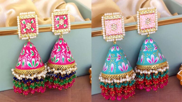 Style Earrings Design: रक्षाबंधन में लेटेस्ट इयररिंग्स डिज़ाइन को स्टाइल करें