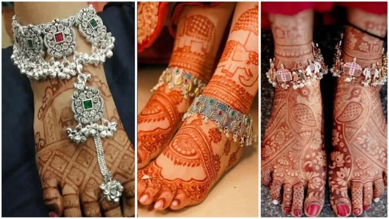 Silver Anklet Designs : छोटे पैरों की खूबसूरती को दोगुना कर देंगे पायल के ये नए डिजाइन, देखें तस्वीरें