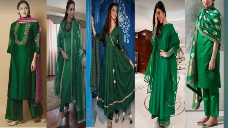 Green Salwar Suit Designs : हरियाली तीज पर पहनें ये ग्रीन सूट की खूबसूरत डिज़ाइन