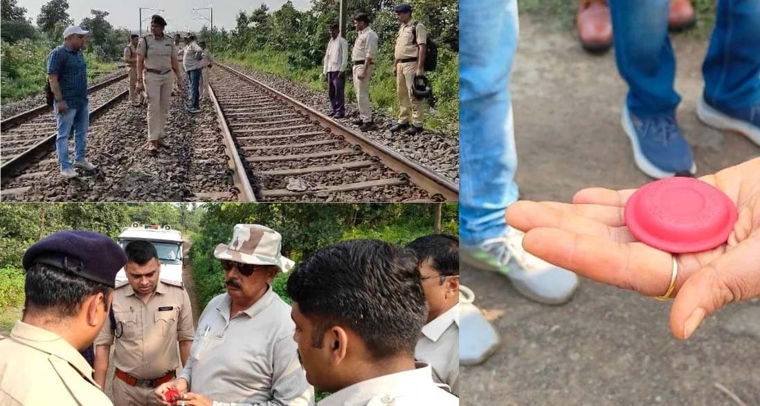 बुरहानपुर में रेलवे ट्रैक पर 10 डेटोनेटर विस्फोट, तीन Railway कर्मचारी हिरासत में