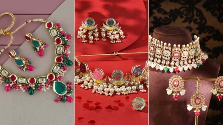 Jewellery Designs : ये मल्टी कलर ज्वेलरी हर तरह के आउटफिट पर अच्छी लगेगी, देखें डिज़ाइन