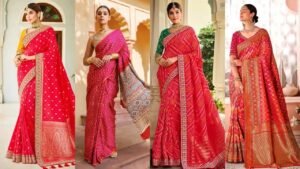 Bandhani Saree design : करवा चौथ के लिए परफेक्ट हैं ये बांधनी साड़ी, सीखें टिप्स