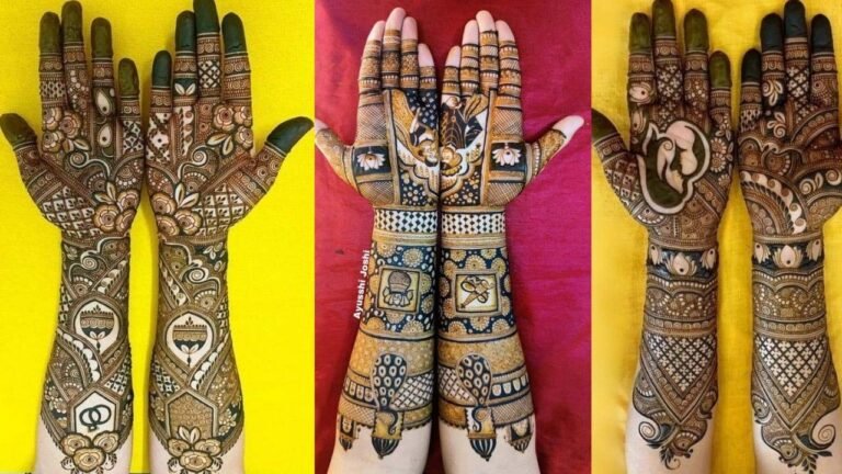 Bridal Mehndi Design 2024: दुल्हनों के लिए ट्रेंडी, सुंदर और लेटेस्ट मेहंदी डिज़ाइन देखें,