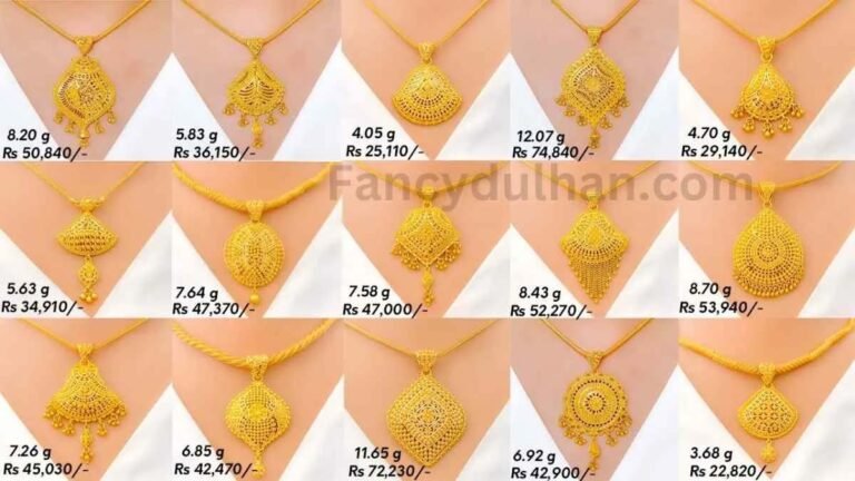 Gold Pendant Design: खूबसूरत गोल्ड पेंडेंट डिज़ाइन देखे