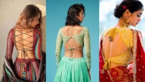 Backless blouse design: बैकलेस ब्लाउज के साथ स्टाइल करेंगी साड़ी तो बहुत खूबसूरत लगेगी