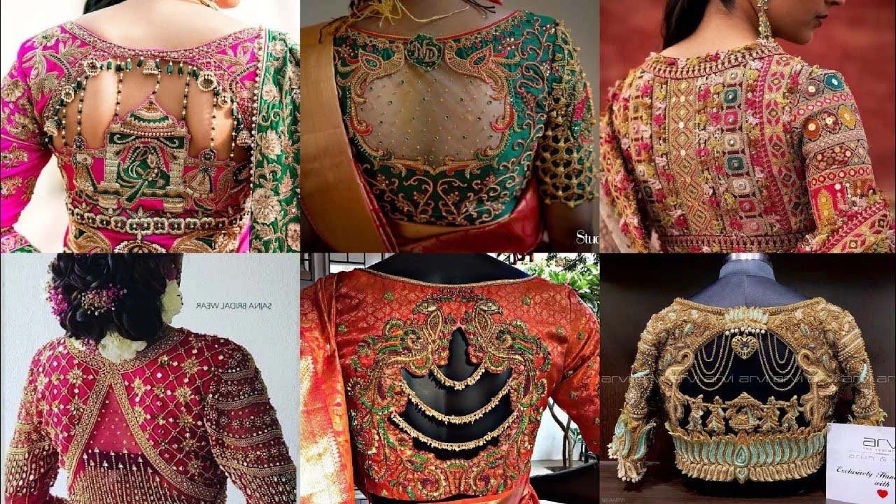 Fancy Blouse Design: ब्राइडल लेटेस्ट ब्लाउज़ डिजाइन देखे डिज़ाइन