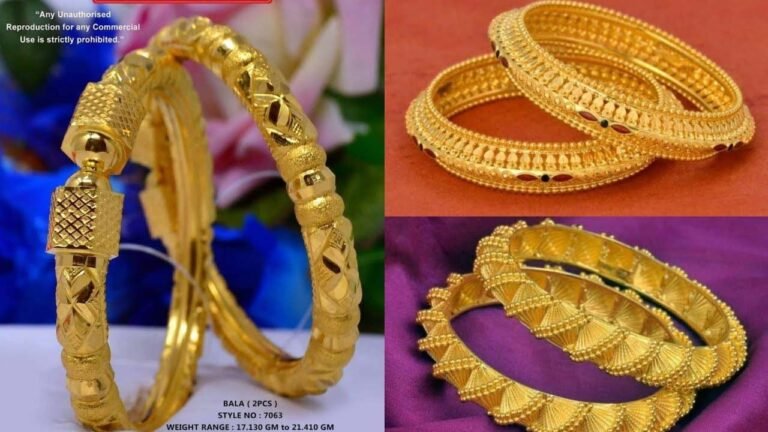 Gold Bangles Designs: सोने की चूड़ियाँ, देखें डिज़ाइन