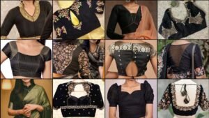 Blouse Black Net: ये ट्रेंडी फुल स्लीव ब्लाउज़ ब्लैक नेट साड़ियों के साथ बहुत अच्छे लगेंगे