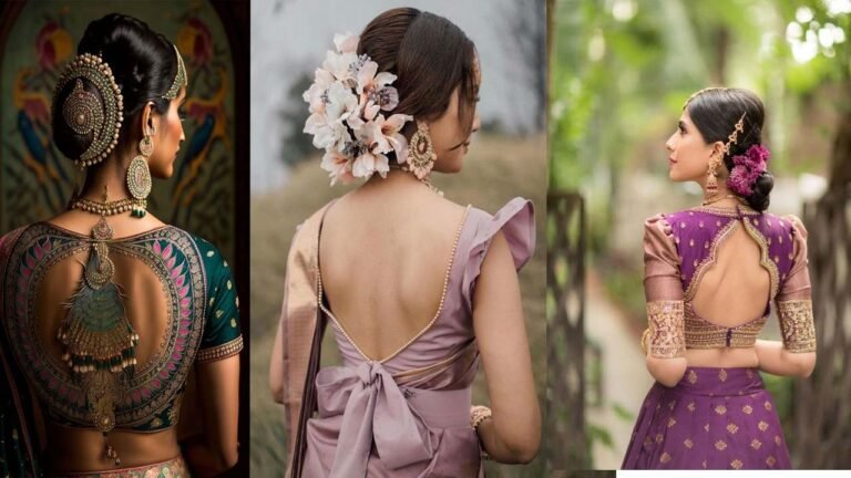 Back blouse design: ये बैक ब्लाउज़ डिज़ाइन साड़ी को स्टाइलिश लुकदेगा
