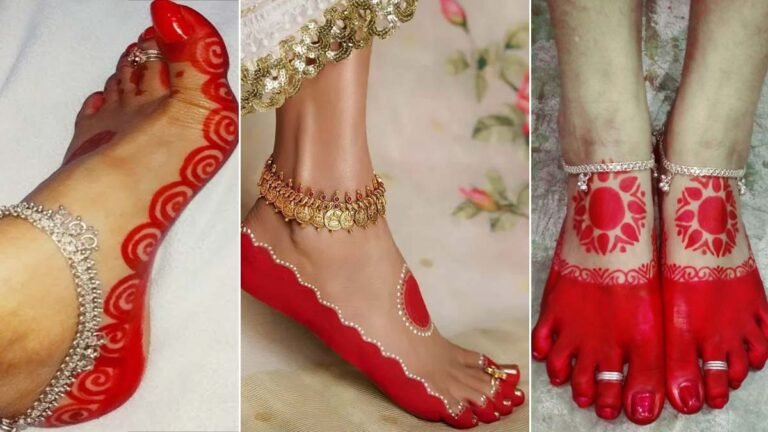 Chhath Puja Alta Designs: छठ पूजा पर हथेली पर सजाएं आलता की ये आसान डिजाइंस