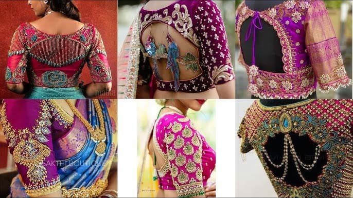 Backless blouse design: डोरी वाले डिजाइन की बजाय बनवाएं नए डिजाइन के बैकलेस ब्लाउज