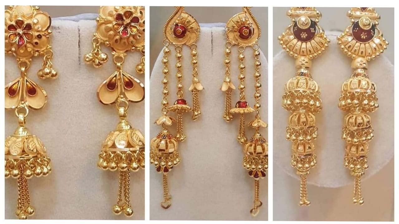 Jhumka Design 2024 : ये ईयररिंग्स आपके आउटफिट में चार चांद लगा देंगे, देखें डिज़ाइन