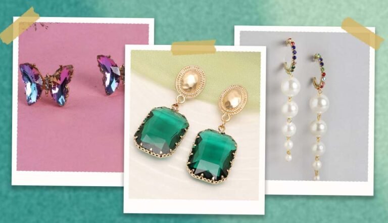 Earrings Designs - पारंपरिक पहनावे के साथ स्टाइल करें स्टोन ईयररिंग्स, देखें डिजाइन