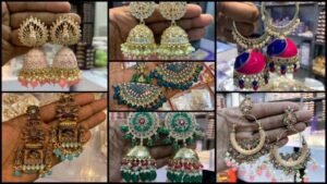 Jhumka Design: पार्टी वियर इयररिंग्स डिज़ाइन देखें