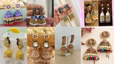 Jhumka Design: पार्टी वियर इयररिंग्स डिज़ाइन देखें