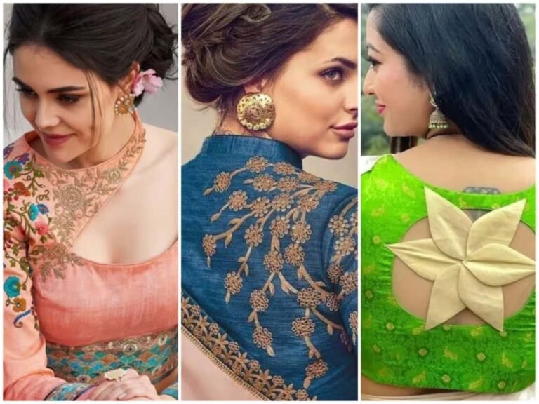 Blouse के सिंपल, और ट्रेंडी स्टाइल देंगे आपको लुक