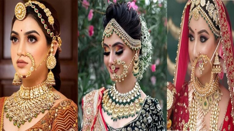Bridal Nath design: लेटेस्ट और ट्रेंडिंग ब्राइडल नथ डिजाइन
