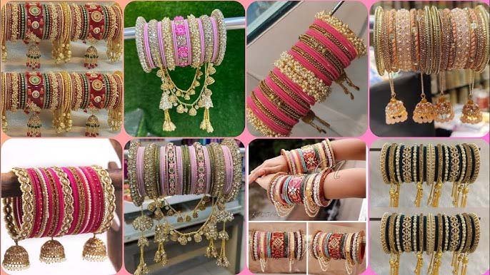 ये Bangles design Bridal लुक में चार चांद लगा देंगे जरूर करें ट्राई