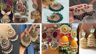 Jhumka Designs : लहंगे को आकर्षक लुक देने के लिए मोती वर्क वाले इन ईयररिंग्स को करें स्टाइल, देखें डिजाइन