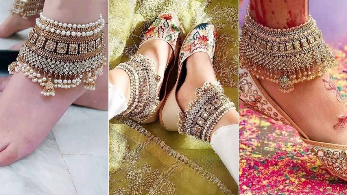 ये Payal Design नई दुल्हन के पैरों में सुंदर लगेंगी , खूबसूरत डिजाइन