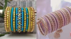 Bangles Designs : पहनिए यह खूबशूरत डिजाइन वाली चूड़ियाँ, दिखेंगी अप्सरा