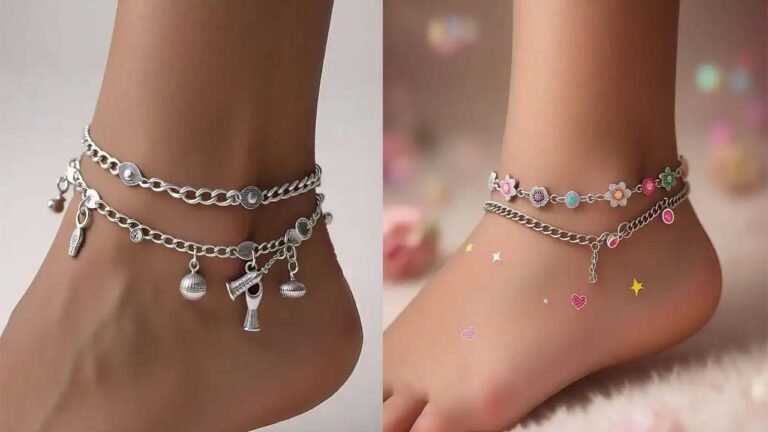 anklet design : बहुत अच्छे लगेंगे ये नए पाइल डिजाइन, देखें तस्वीरें