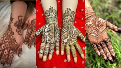 Mehndi Design : मेहंदी के तीन सबसे आसान डिजाइन महज 2 मिनट में ही लगाकर हो जाएंगे आप फ्री