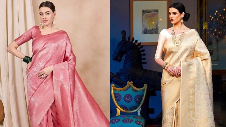 Saree Designs : त्योहार पर पहने यहकांचीपुरम साड़ियां, दिखेंगी खूबसूरत