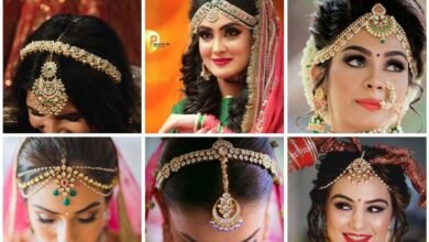 Bridal maang tikka design : खूबसूरत लुक पाने के लिए ट्राई करें ये मांग टीका