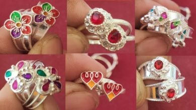 Bridal bichhiya design : पैरों की खूबसूरती को बढ़ा देंगे मॉर्डन बिछिया के ये डिजाइन 11 Bridal bichhiya design : पैरों की खूबसूरती को बढ़ा देंगे मॉर्डन बिछिया के ये डिजाइन