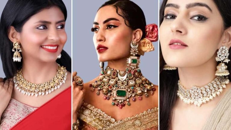 Choker Necklace Set : खूबसूरत डिजाइन वाले चोकर्स, देखें डिजाइसं