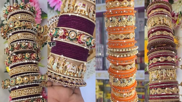 wedding Bangles design : आपके ब्राइडल लुक को आकर्षक बना देंगे ये क्यूट डिजाइन, जरूर ट्राई करें
