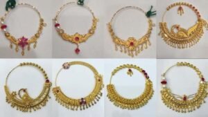 Gold nath design : ये गोल्ड नथ दुल्हन की खूबसूरती बढ़ाएंगी, देखे डिज़ाइन