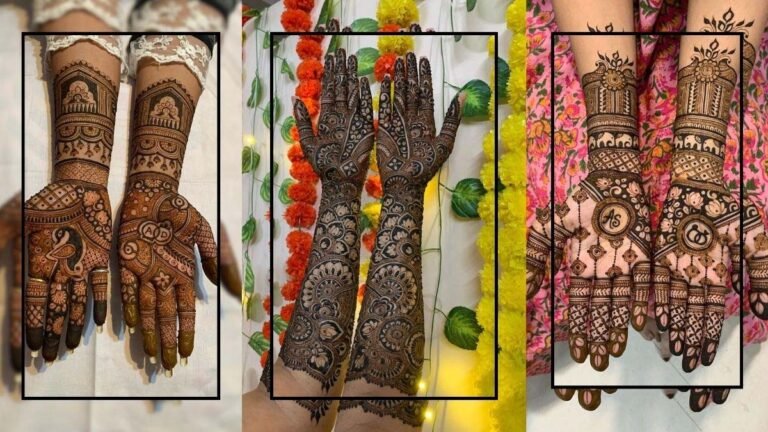 Mehndi Design: दुल्हन के हाथों में खूब जचेंगी मेहंदी की ये डिजाइंस